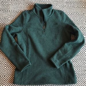 The North Face Green Half Zip